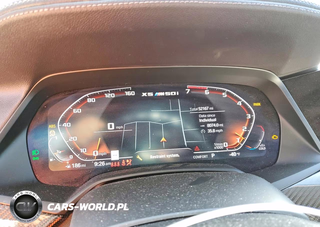 2022 BMW X5 VIN:5UXJU4C01N9M89165 - 9