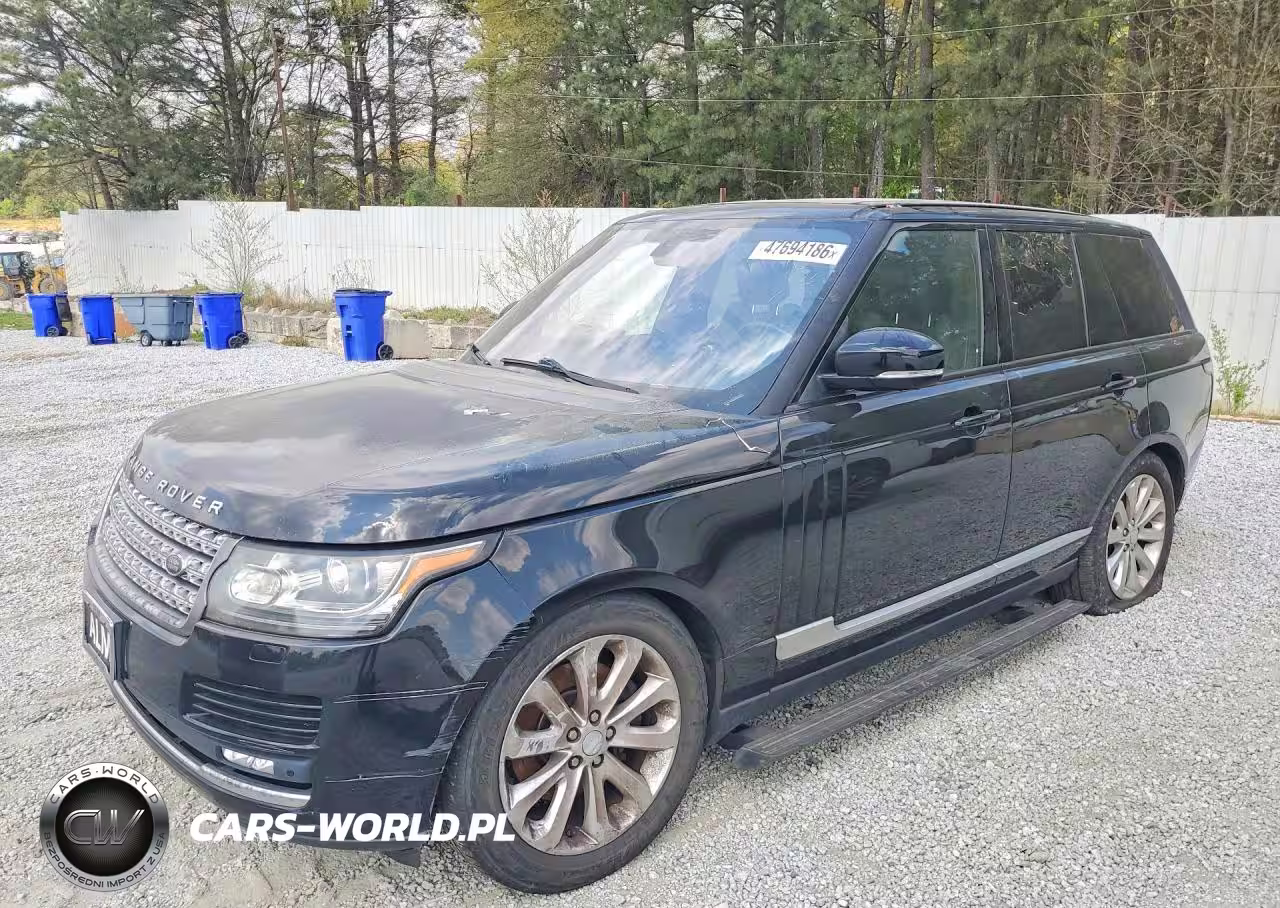 2016 Land Rover Range Rover Hse