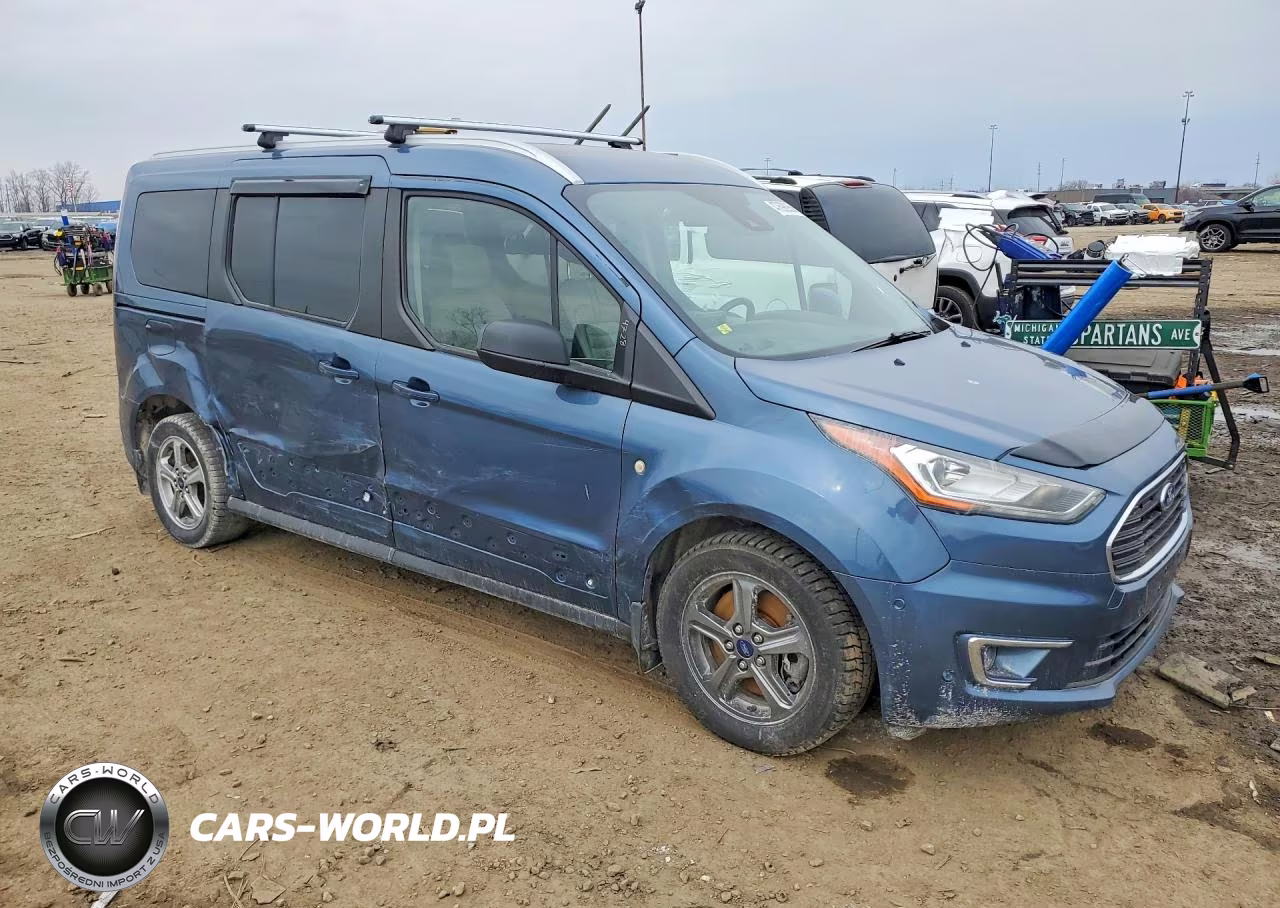 2019 Ford Transit Connect Titanium VIN:NM0GE9G24K1405056 - 4