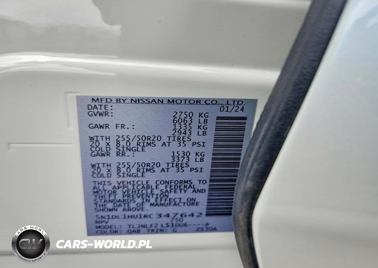 2024 Infiniti Qx60 Autograph VIN:5N1DL1HU1RC347642 - 13