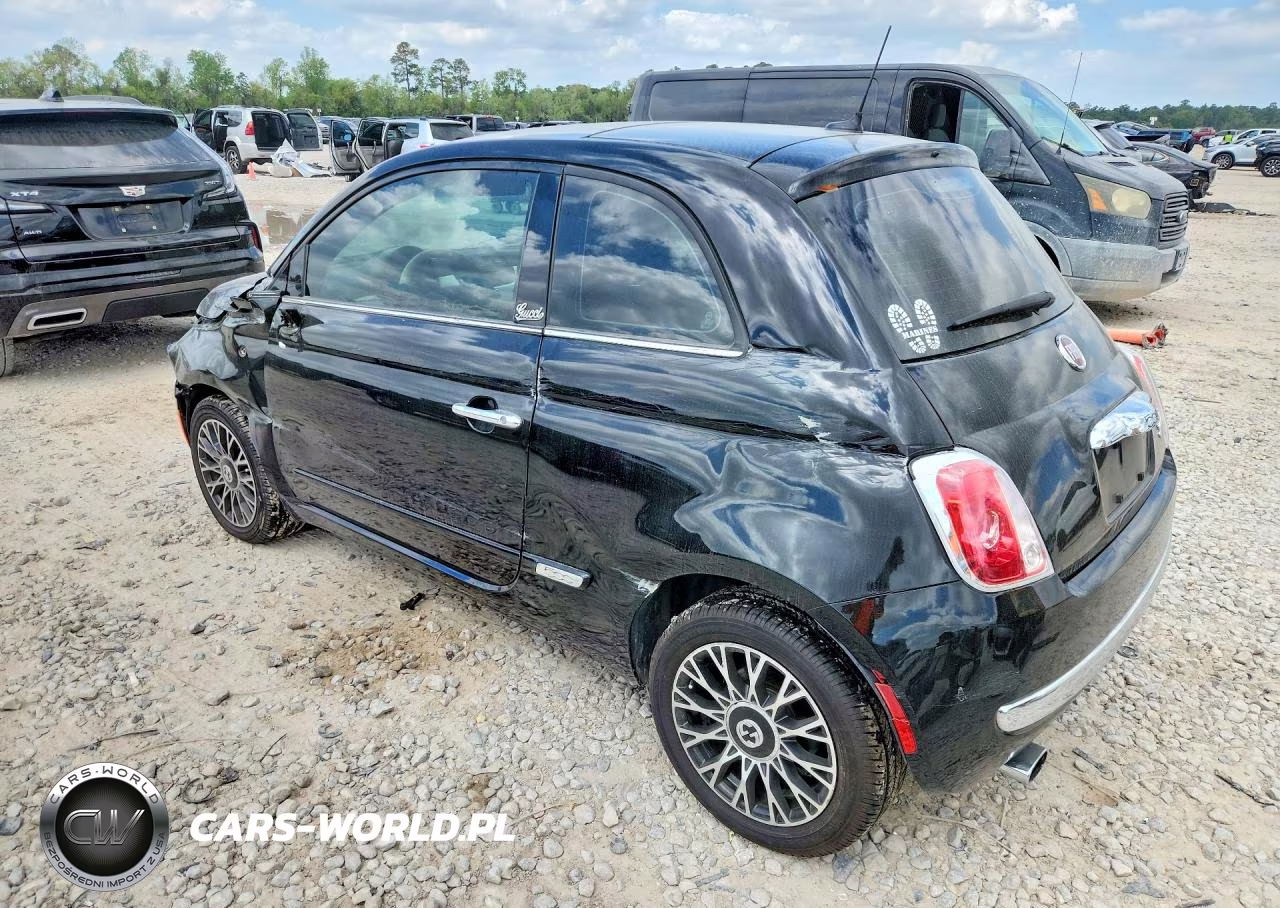 2012 Fiat 500 Lounge VIN:3C3CFFCR1CT229100 - 2