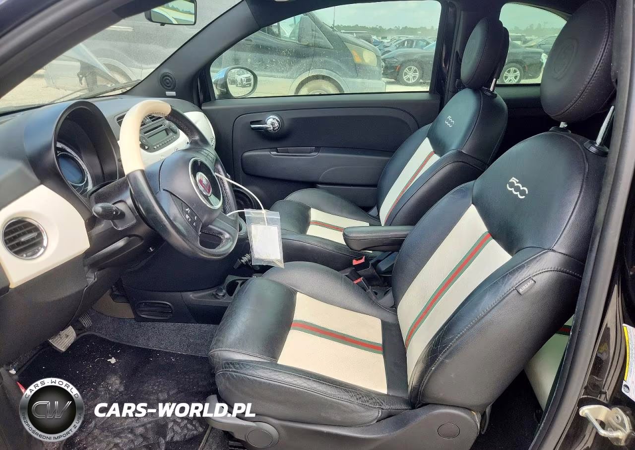 2012 Fiat 500 Lounge VIN:3C3CFFCR1CT229100 - 7