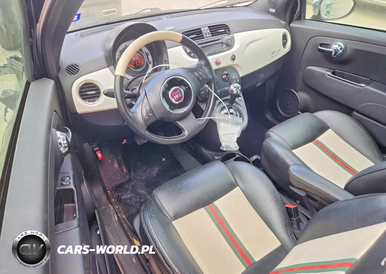 2012 Fiat 500 Lounge VIN:3C3CFFCR1CT229100 - 8