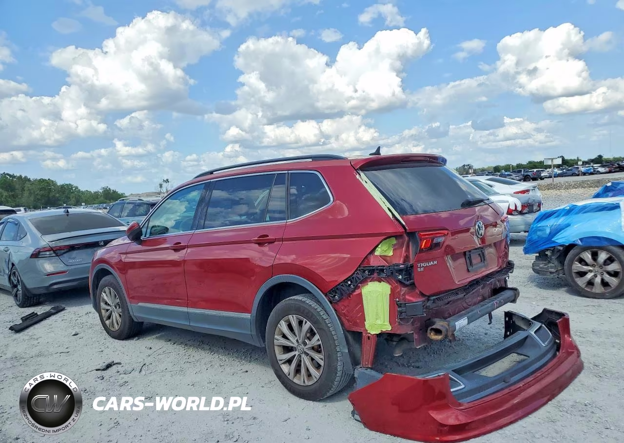2018 Volkswagen Tiguan Se VIN:3VV2B7AX4JM171180 - 2