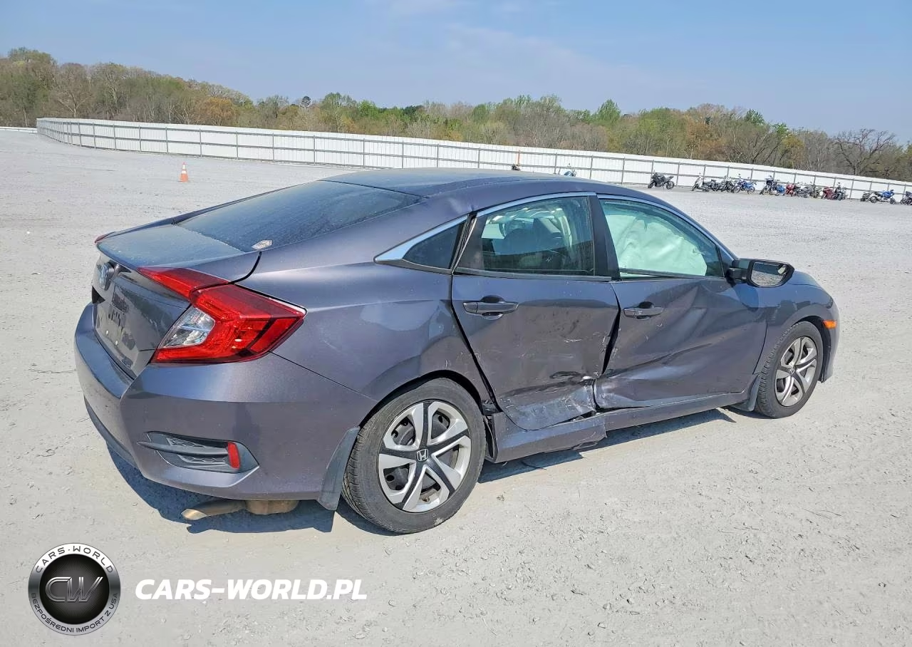 2016 Honda Civic Lx VIN:19XFC2F56GE095598 - 3
