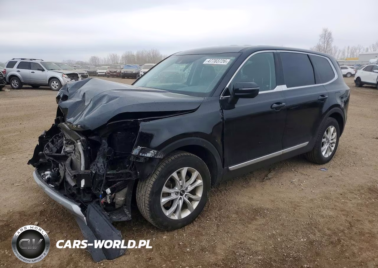 2021 Kia Telluride Lx VIN:5XYP24HC8MG115220 - 1