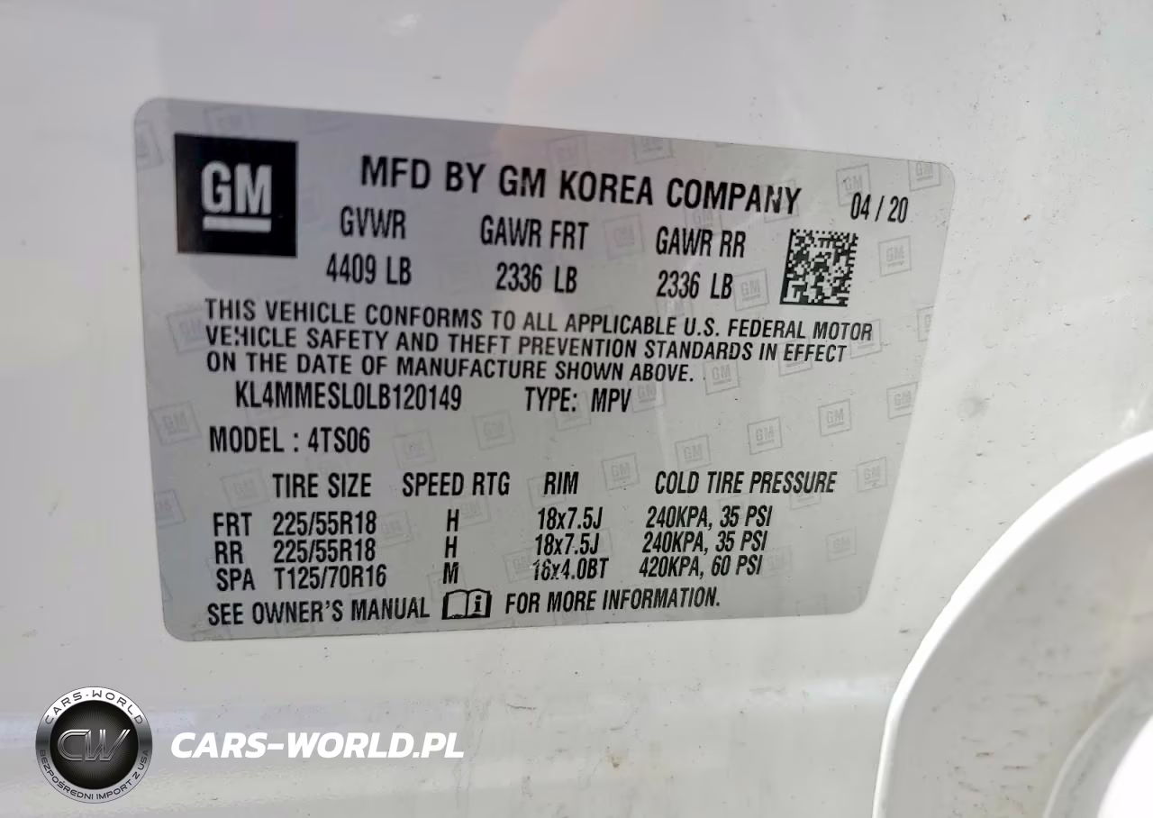2020 Buick Encore Gx Select VIN:KL4MMESL0LB120149 - 13