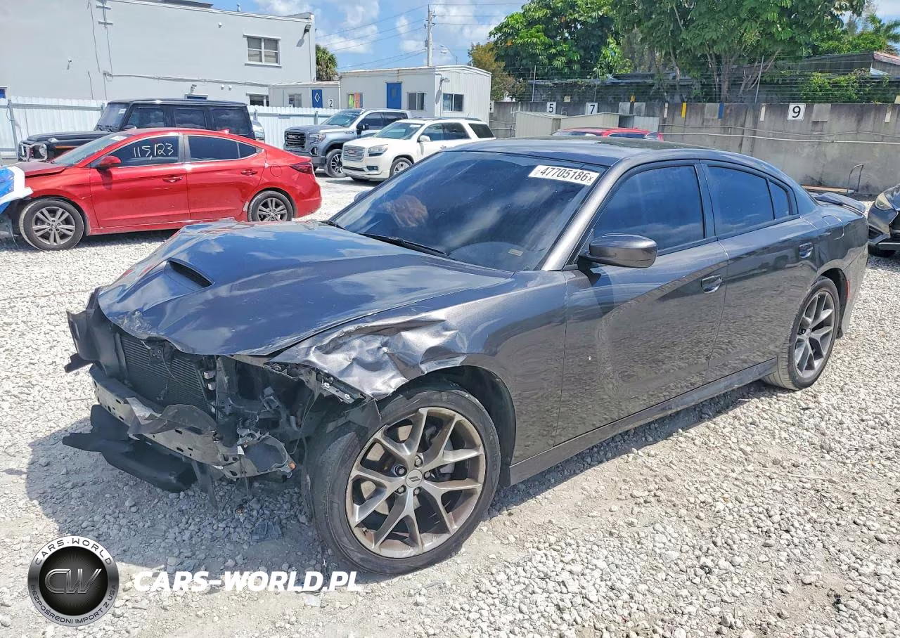 2022 Dodge Charger Gt VIN:2C3CDXHG8NH172604 - 1