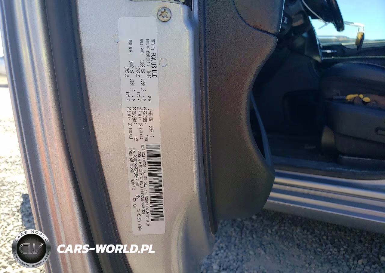 2019 Dodge Grand Caravan Gt VIN:2C4RDGEG2KR768842 - 13
