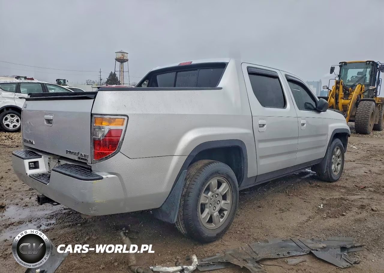 2008 Honda Ridgeline Rtx VIN:2HJYK16308H522067 - 3