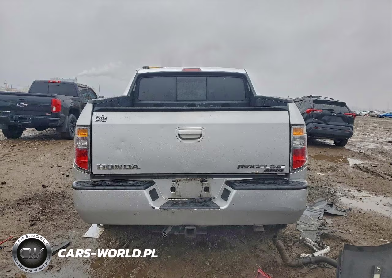 2008 Honda Ridgeline Rtx VIN:2HJYK16308H522067 - 6