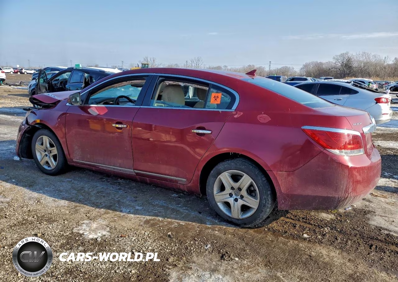 2010 Buick Lacrosse Cx VIN:1G4GB5EG2AF250684 - 2