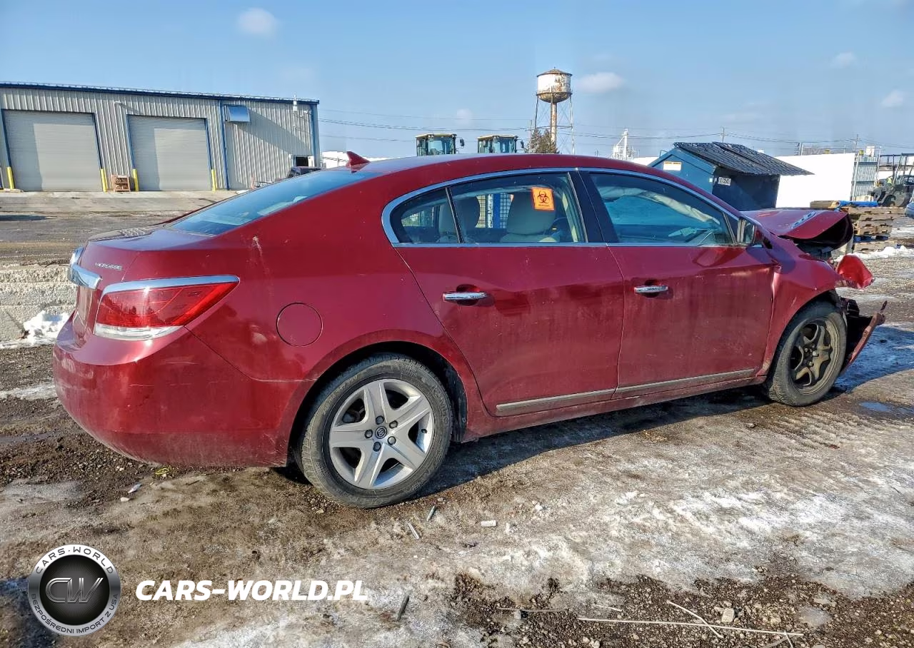 2010 Buick Lacrosse Cx VIN:1G4GB5EG2AF250684 - 3