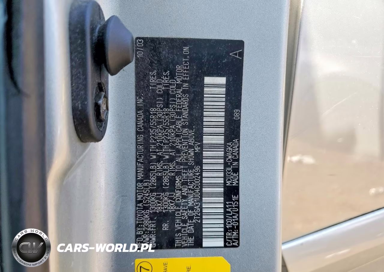 2004 Lexus Rx 330 Base VIN:2T2GA31U04C002496 - 13