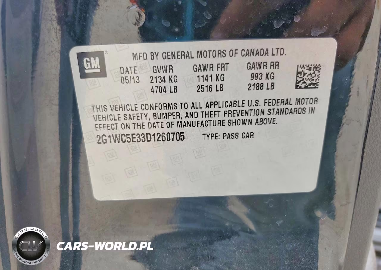 2013 Chevrolet Impala Ltz VIN:2G1WC5E33D1260705 - 12