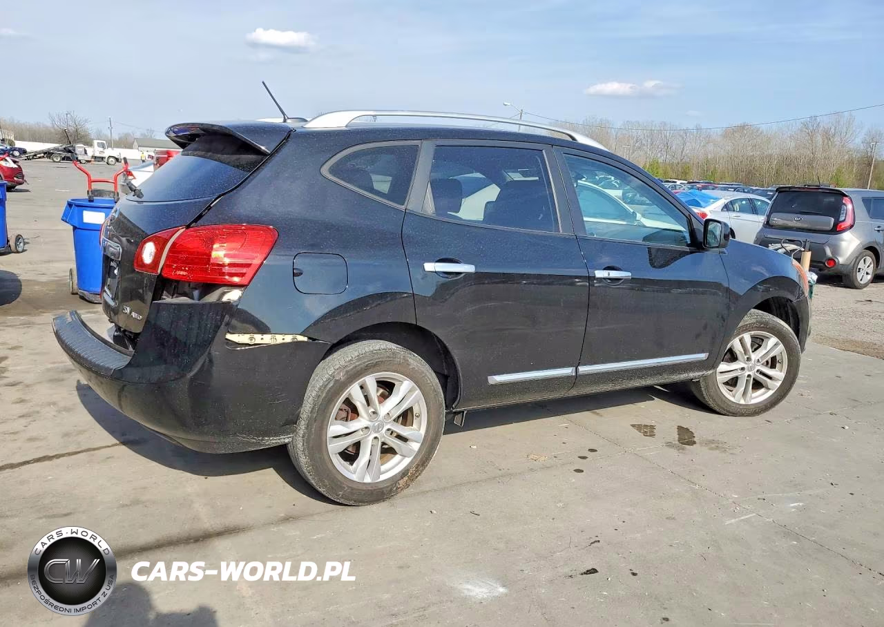 2013 Nissan Rogue S VIN:JN8AS5MV6DW628959 - 3