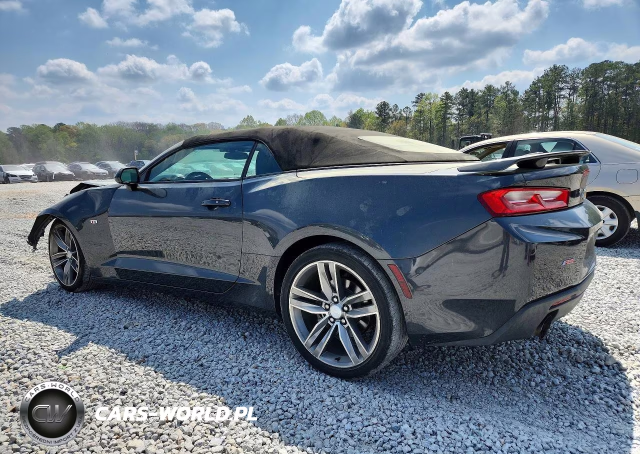 2017 Chevrolet Camaro Lt VIN:1G1FB3DS0H0205047 - 2