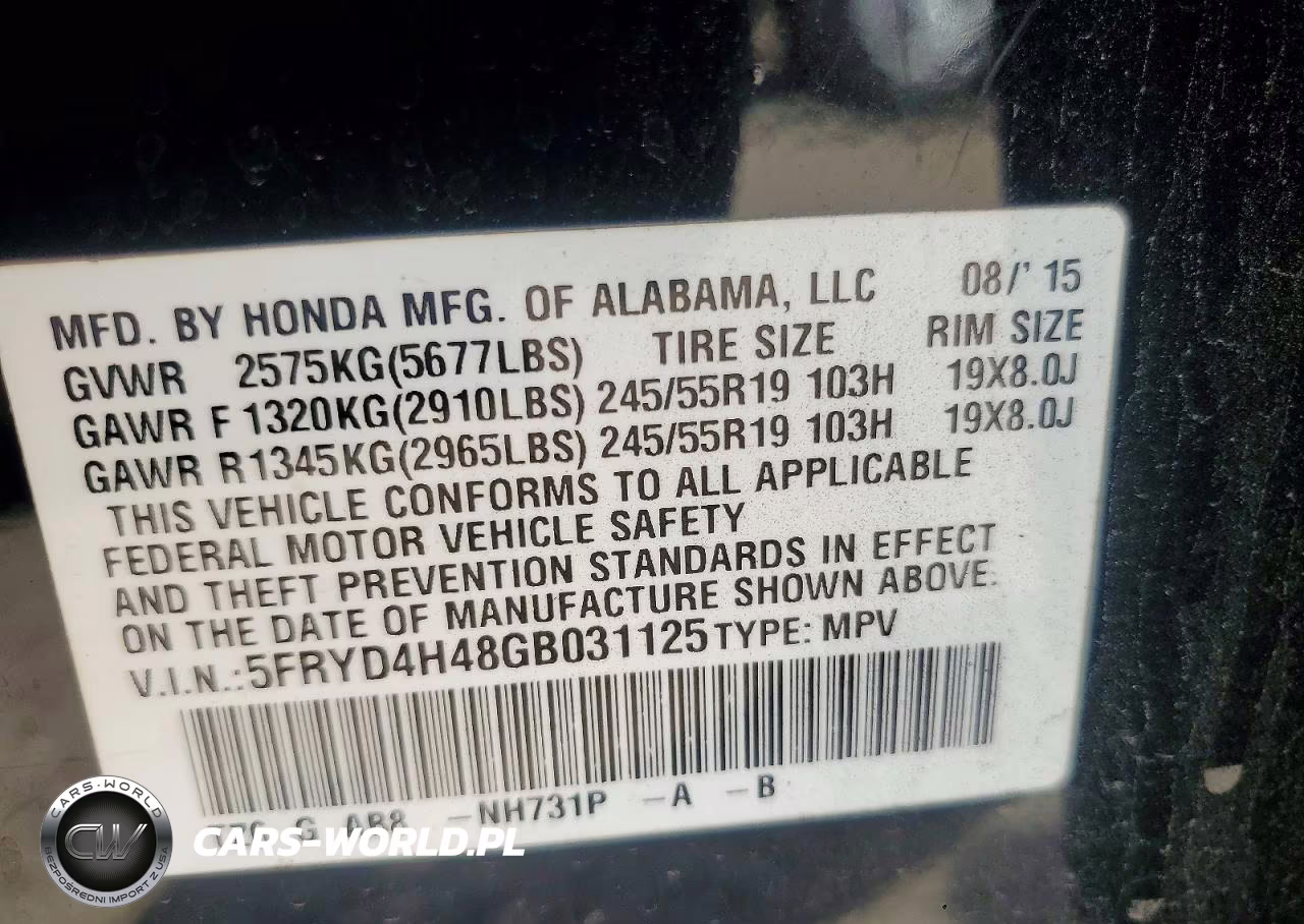 2016 Acura Mdx Technology VIN:5FRYD4H48GB031125 - 13