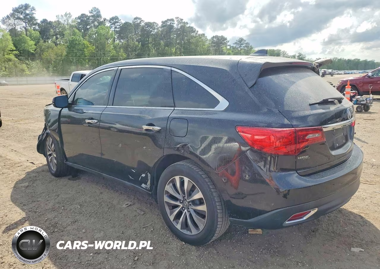 2016 Acura Mdx Technology VIN:5FRYD4H48GB031125 - 2