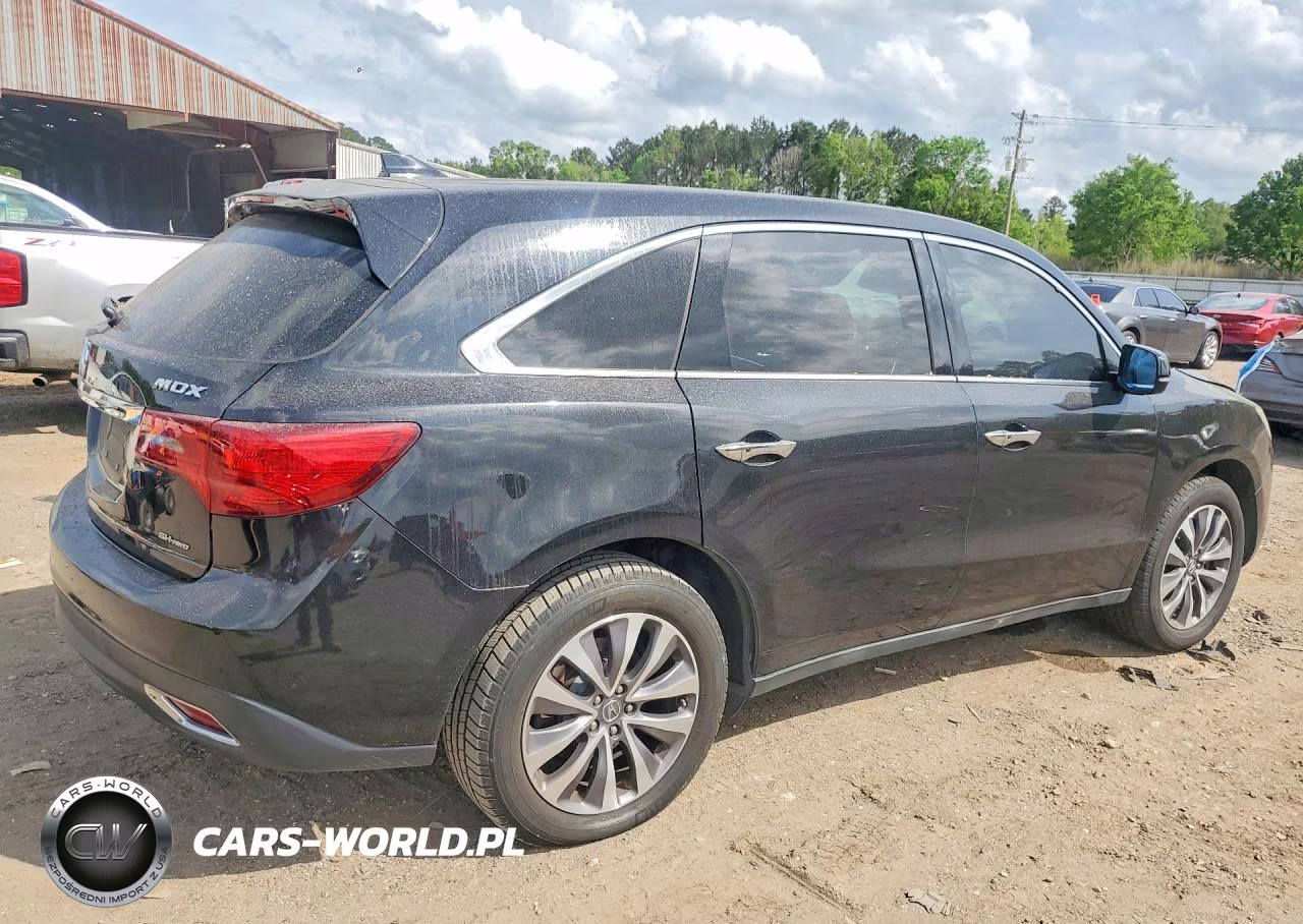 2016 Acura Mdx Technology VIN:5FRYD4H48GB031125 - 3