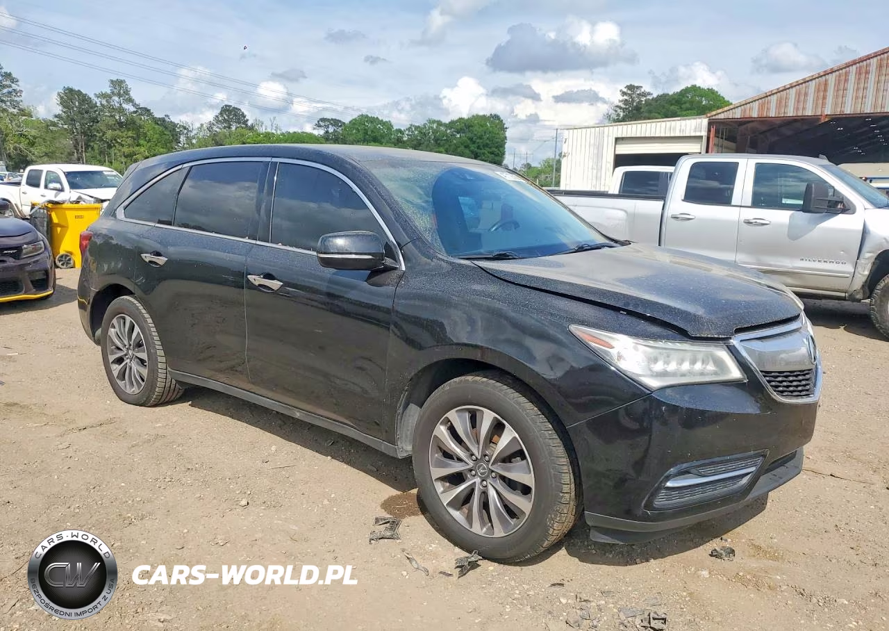 2016 Acura Mdx Technology VIN:5FRYD4H48GB031125 - 4