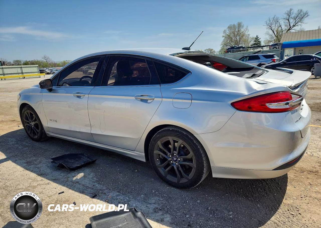 2018 Ford Fusion Se Hybrid VIN:3FA6P0LUXJR286886 - 2