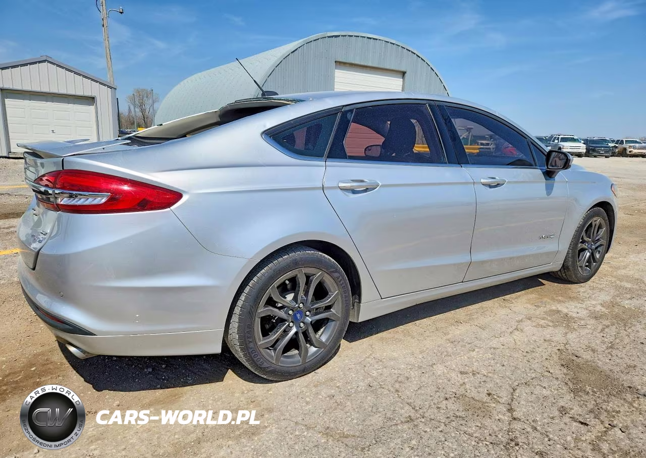 2018 Ford Fusion Se Hybrid VIN:3FA6P0LUXJR286886 - 3