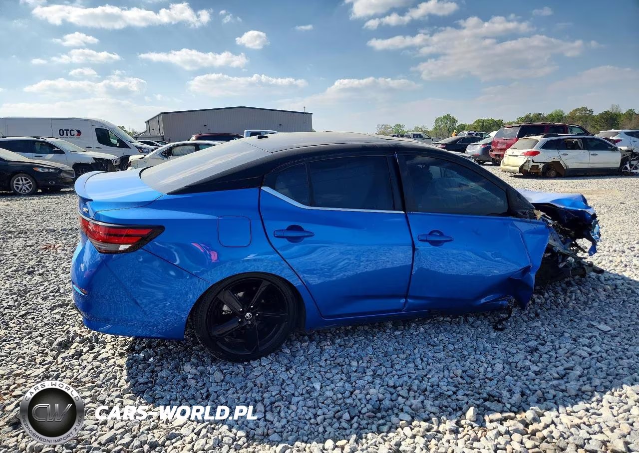 2021 Nissan Sentra Sr VIN:3N1AB8DV8MY269655 - 3