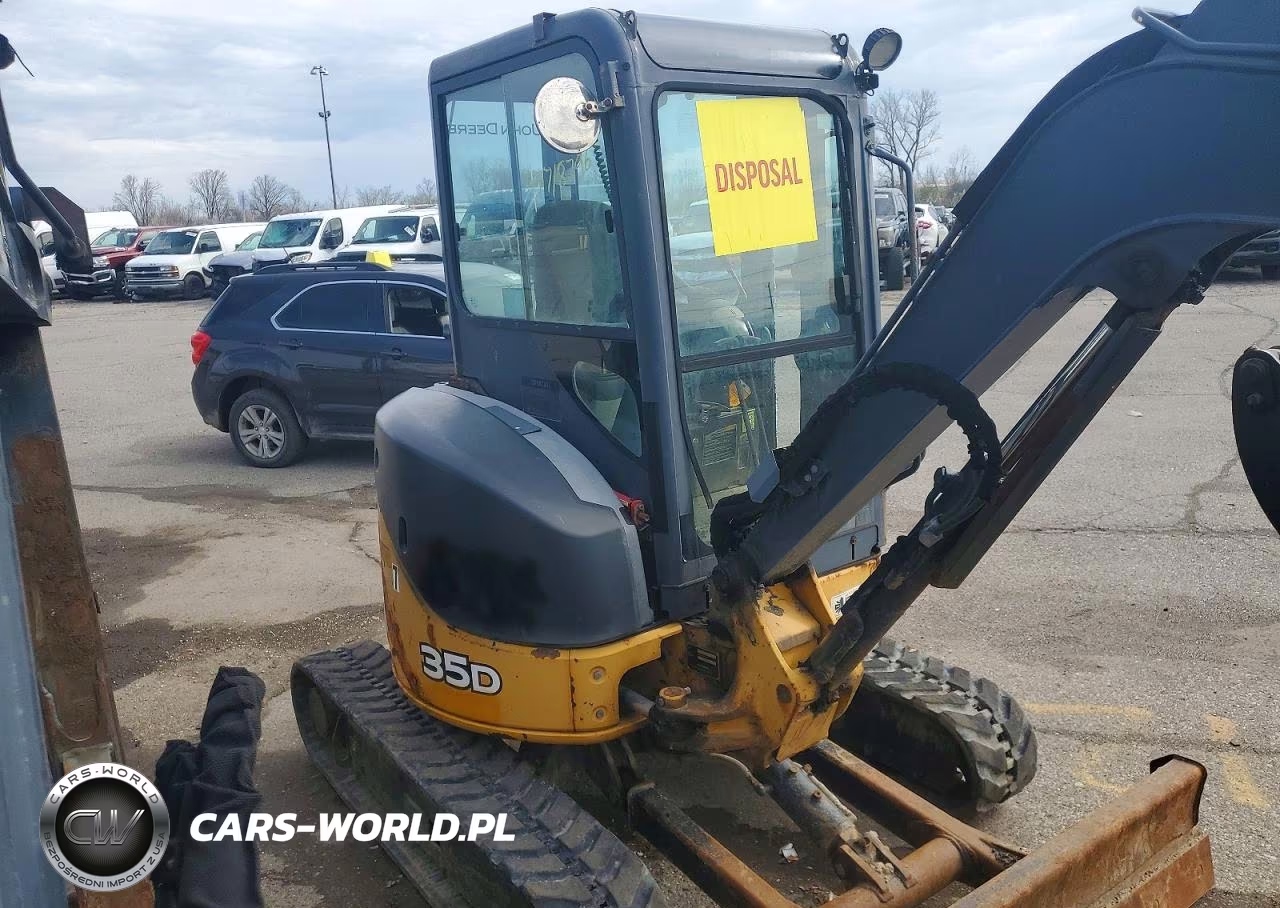 2012 John Deere 35D Mini Excavator