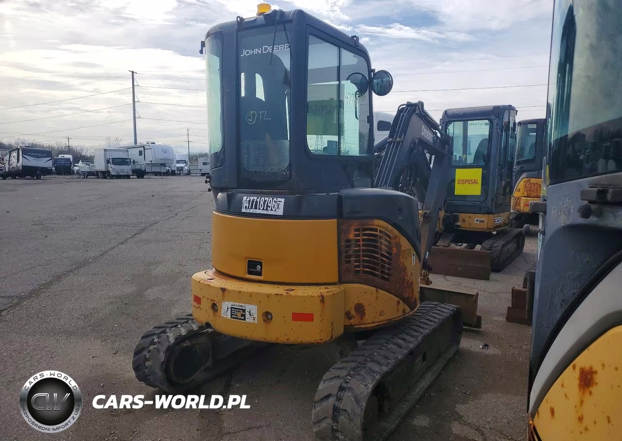 2012 John Deere 35D Mini Excavator VIN:00000000000269612 - 4