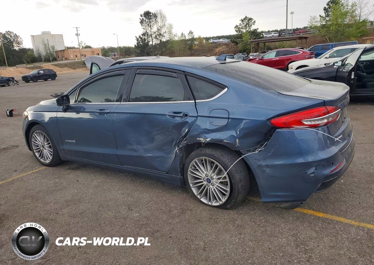 2019 Ford Fusion Se VIN:3FA6P0LU0KR264039 - 2