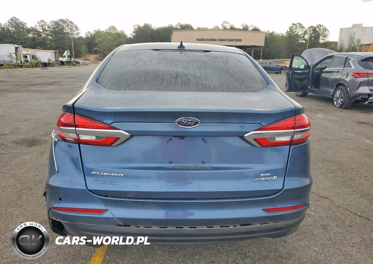 2019 Ford Fusion Se VIN:3FA6P0LU0KR264039 - 6