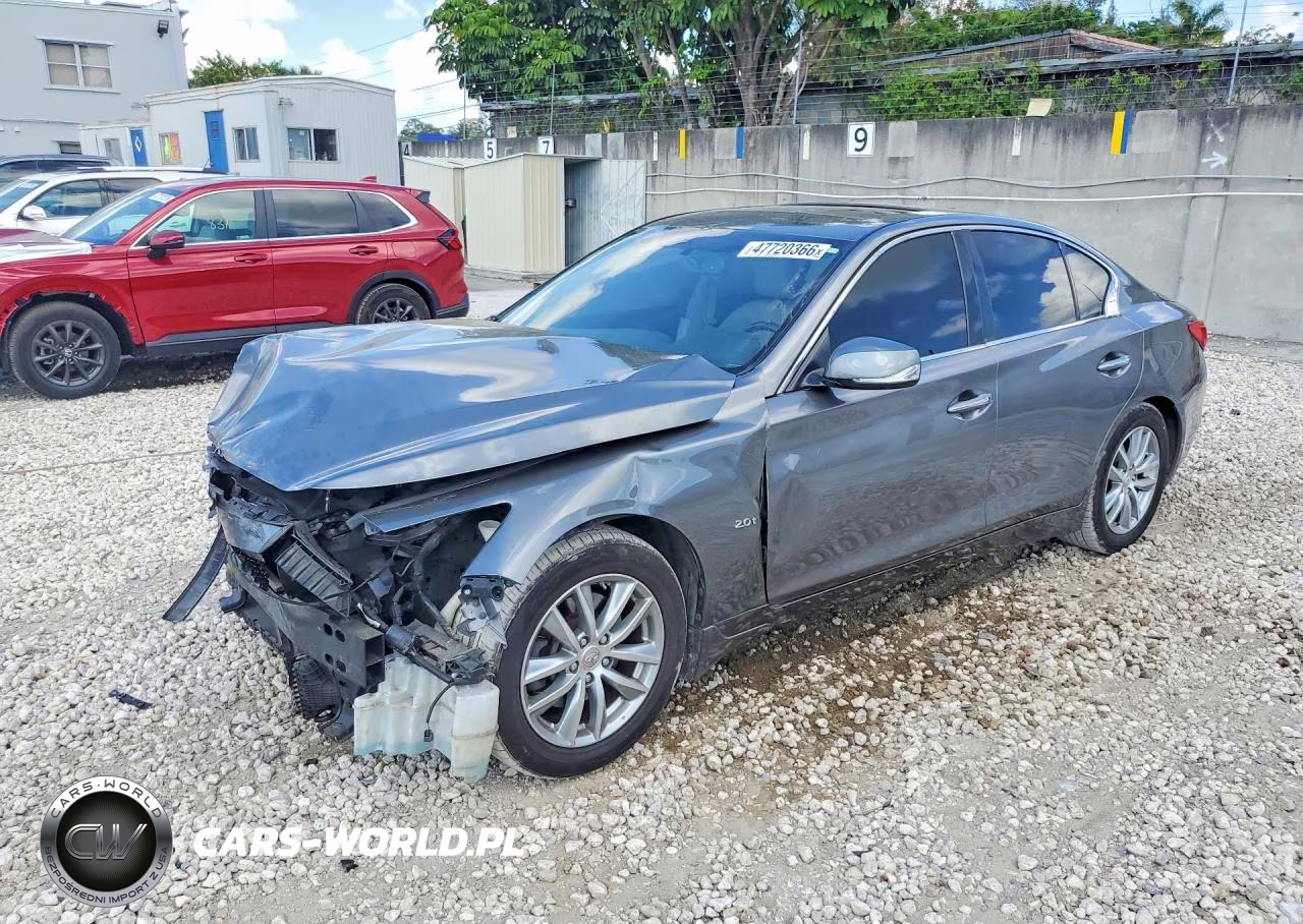 2017 Infiniti Q50 2.0T Premium VIN:JN1CV7AP2HM640155 - 1