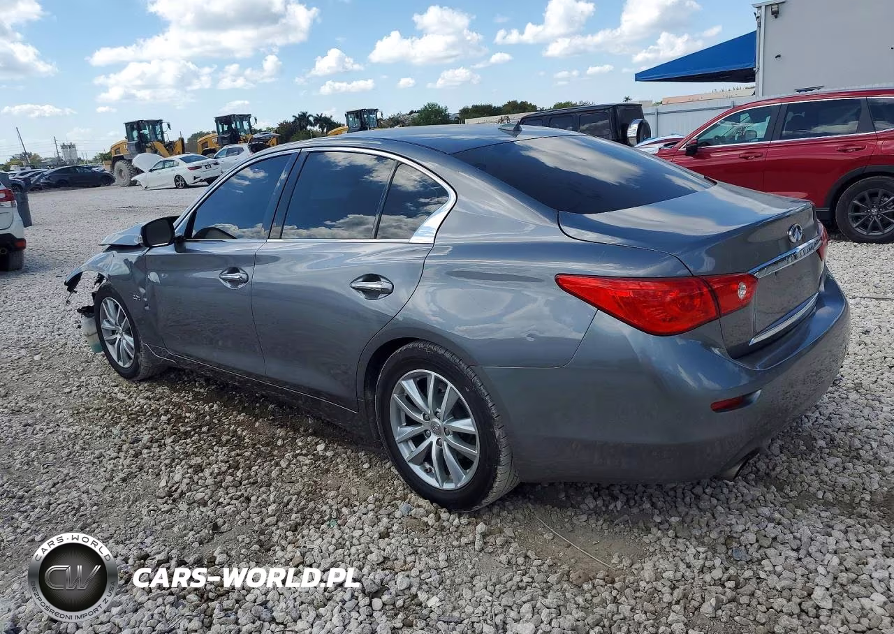 2017 Infiniti Q50 2.0T Premium VIN:JN1CV7AP2HM640155 - 2