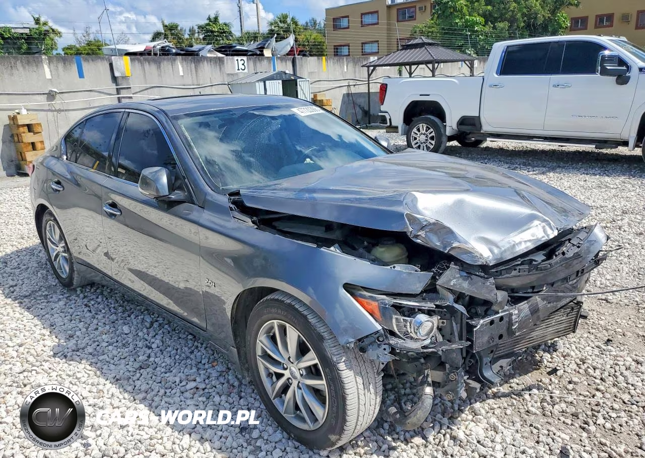 2017 Infiniti Q50 2.0T Premium VIN:JN1CV7AP2HM640155 - 4