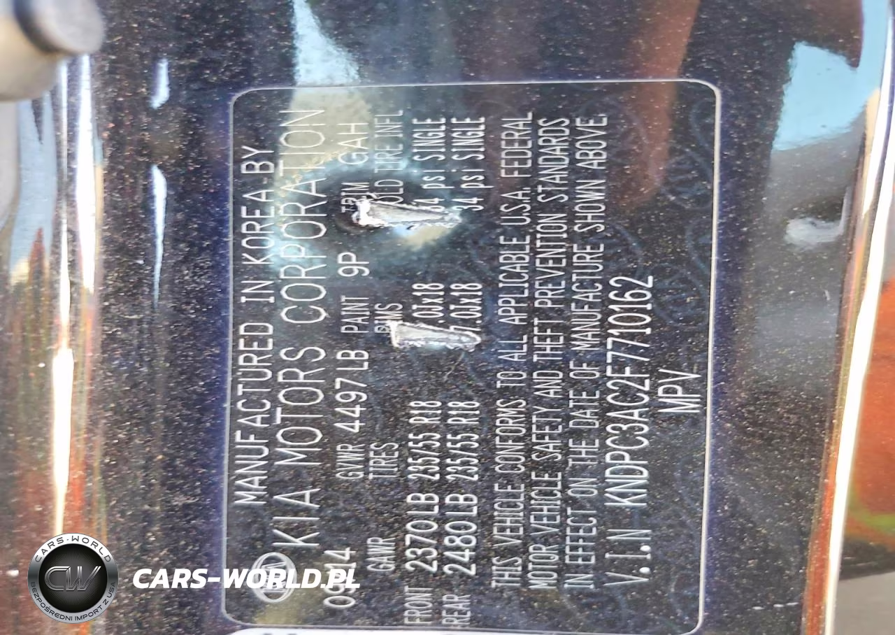 2015 Kia Sportage Ex VIN:KNDPC3AC2F7710162 - 12