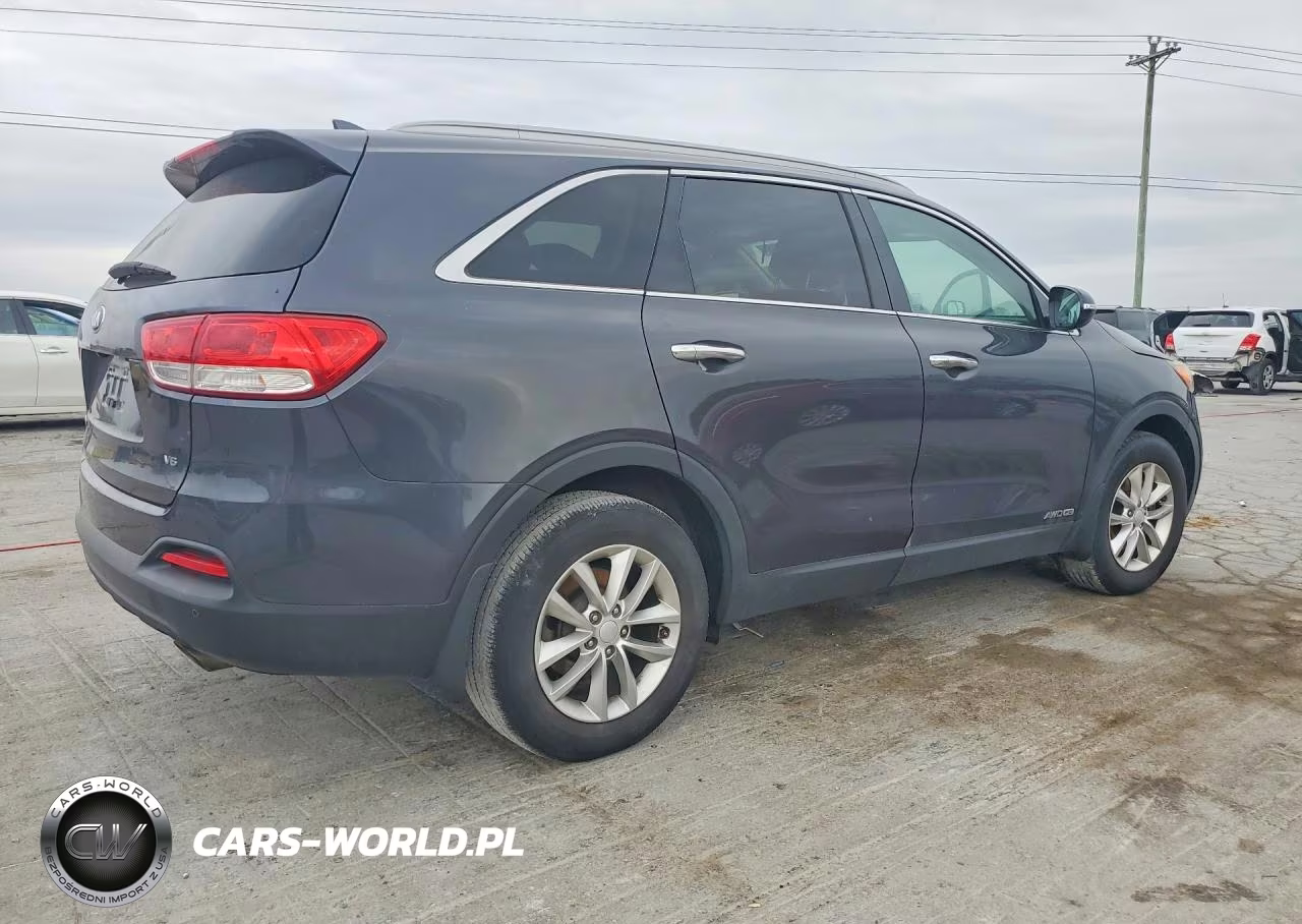 2017 Kia Sorento Lx V6 VIN:5XYPGDA5XHG302994 - 3