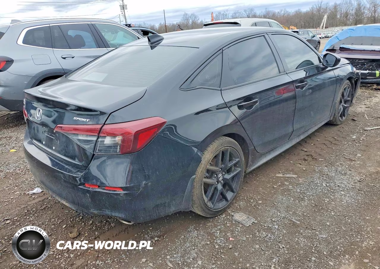 2025 Honda Civic Sport VIN:2HGFE2F51SH553024 - 3