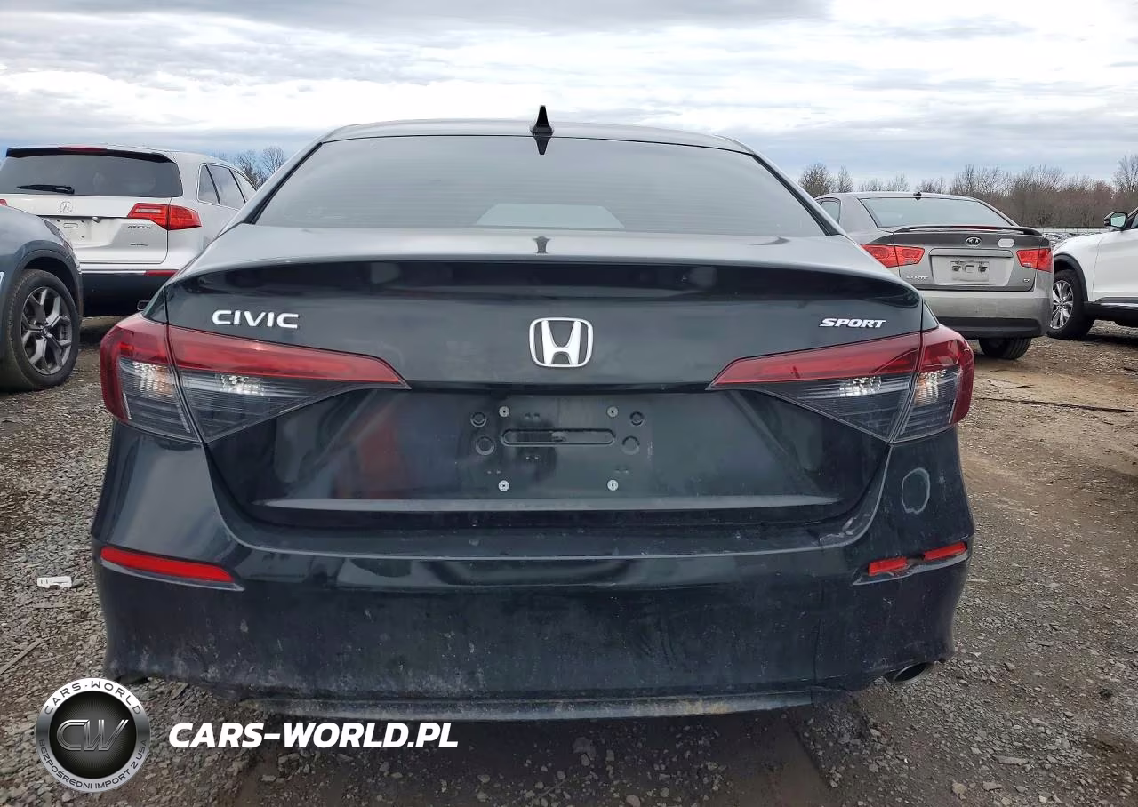 2025 Honda Civic Sport VIN:2HGFE2F51SH553024 - 6