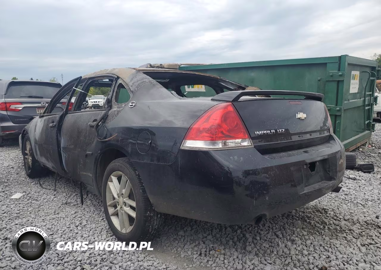 2008 Chevrolet Impala Ltz VIN:2G1WU583289175712 - 2
