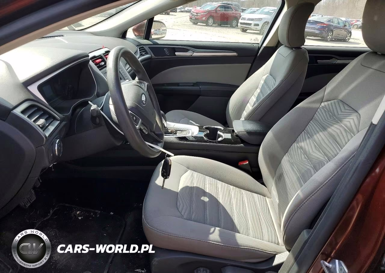2016 Ford Fusion S VIN:3FA6P0G79GR300628 - 7