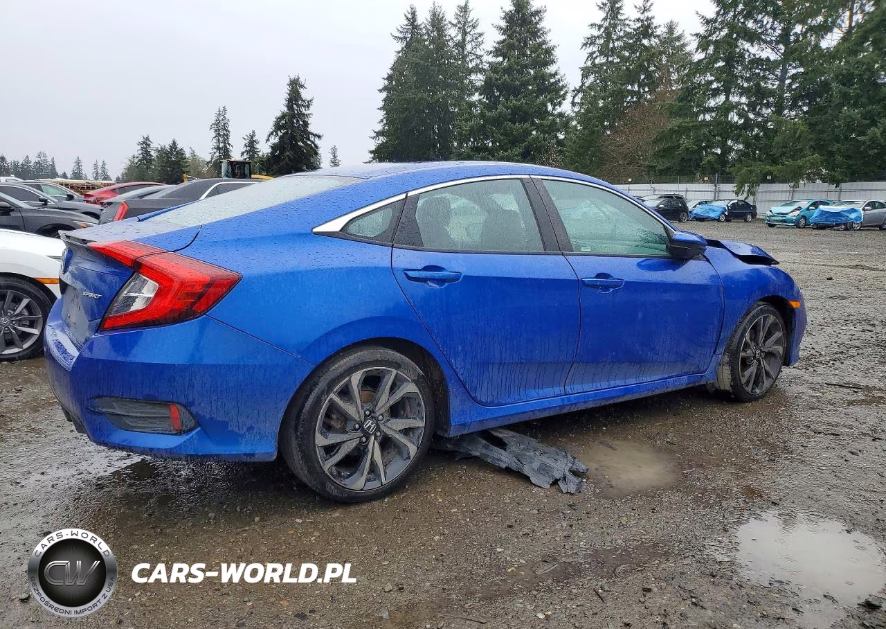 2020 Honda Civic VIN:2HGFC2F87LH522636 - 3