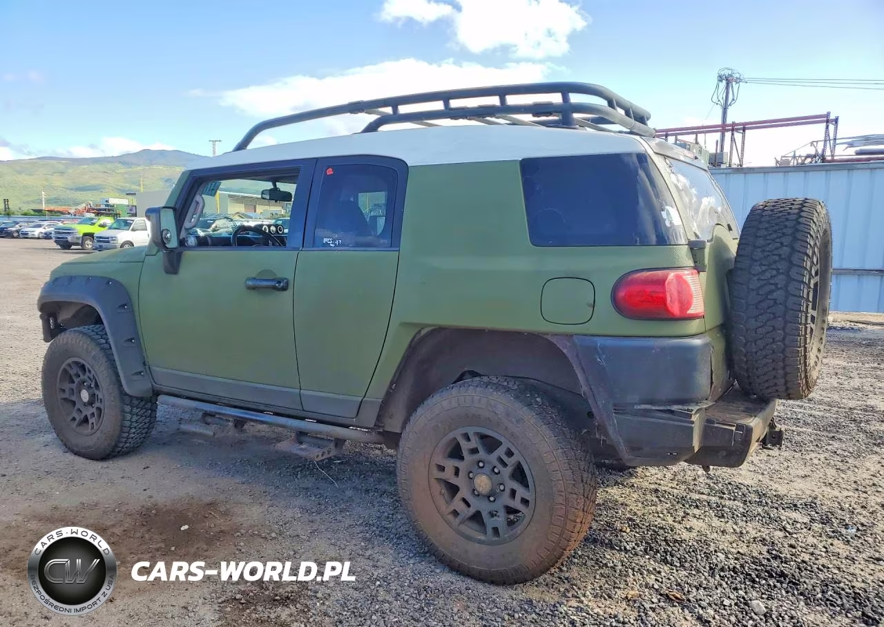 2007 Toyota Fj Cruiser Base VIN:JTEBU11F370066666 - 2