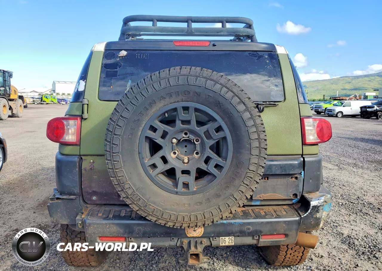 2007 Toyota Fj Cruiser Base VIN:JTEBU11F370066666 - 6