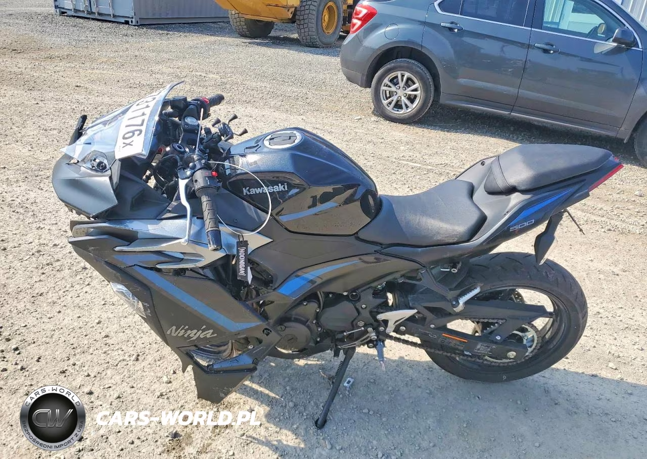 2025 Kawasaki Ex500 VIN:ML5EXGG16SDA69972 - 3