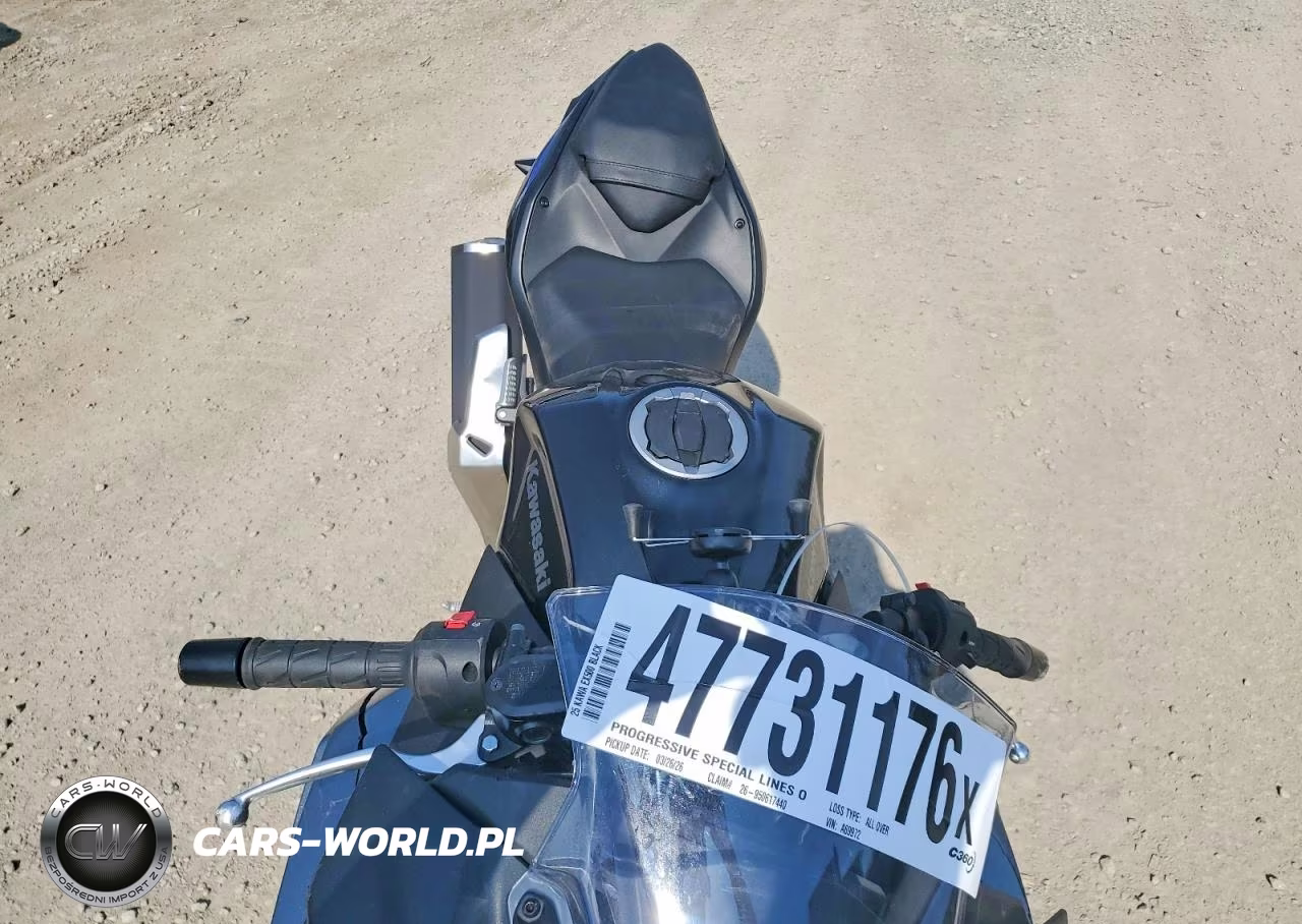 2025 Kawasaki Ex500 VIN:ML5EXGG16SDA69972 - 5
