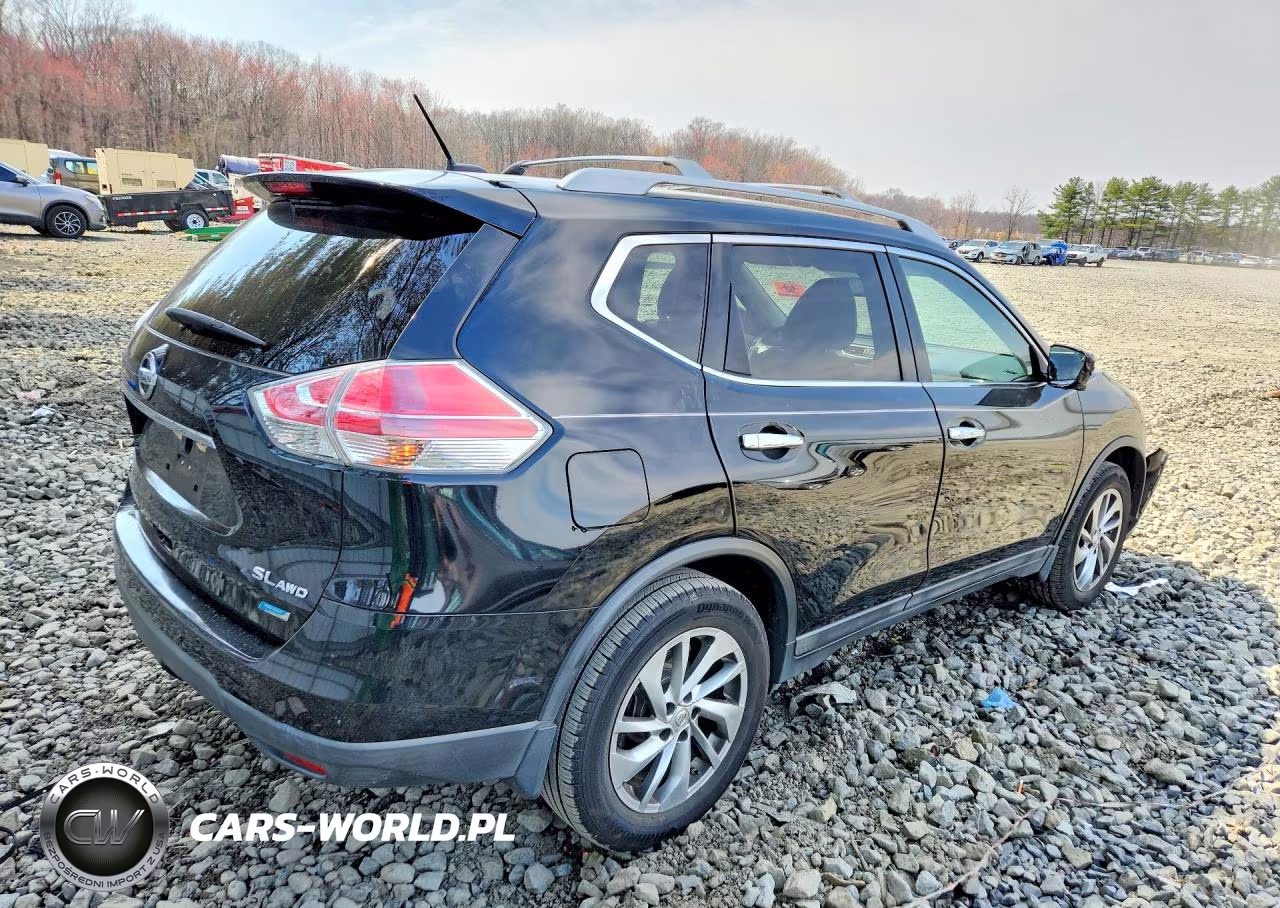 2014 Nissan Rogue Sl VIN:5N1AT2MV0EC781312 - 3