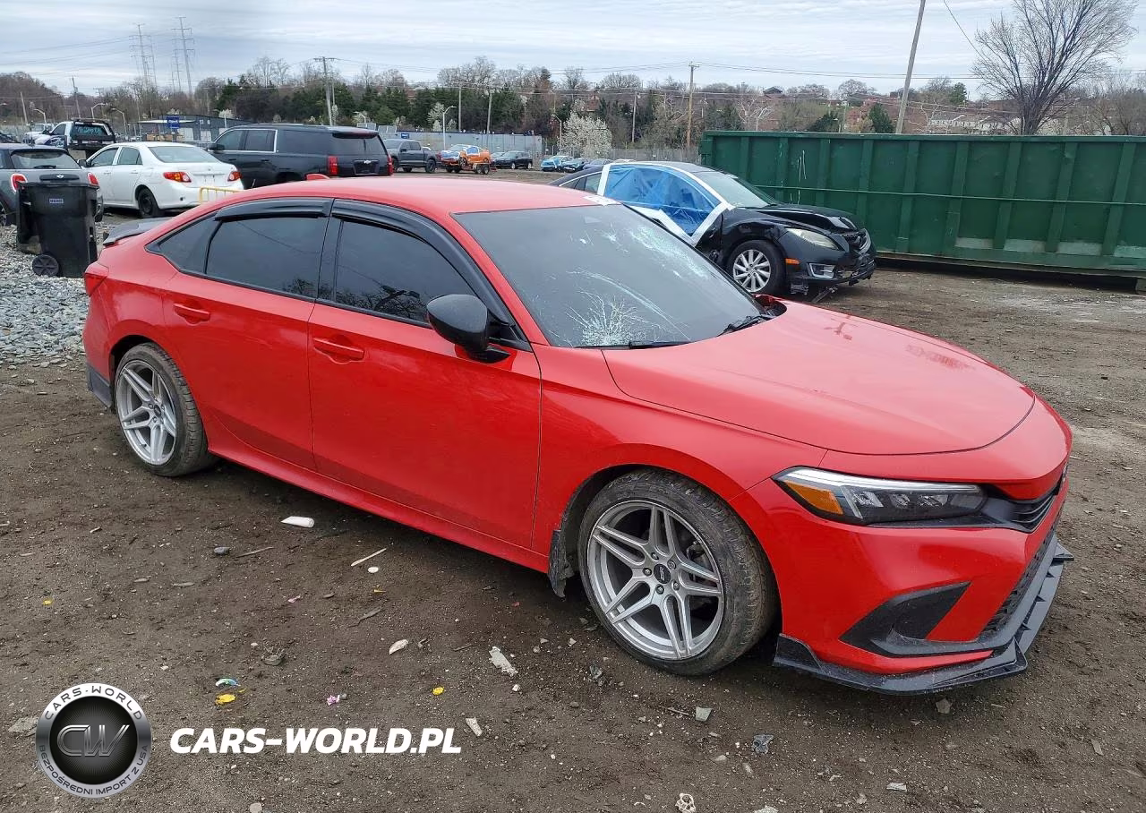 2022 Honda Civic Sport VIN:2HGFE2F56NH554268 - 4