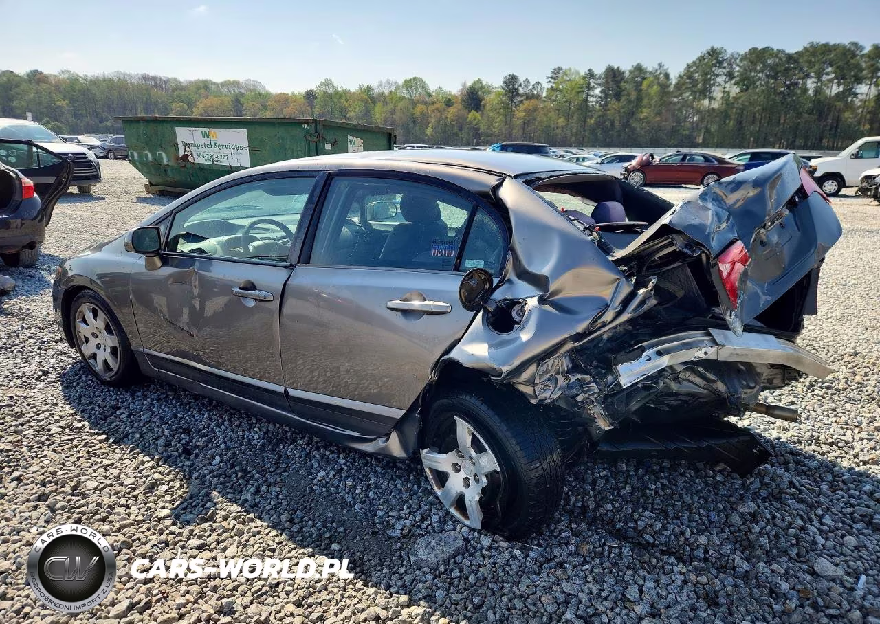 2007 Honda Civic Lx VIN:1HGFA16527L006621 - 2