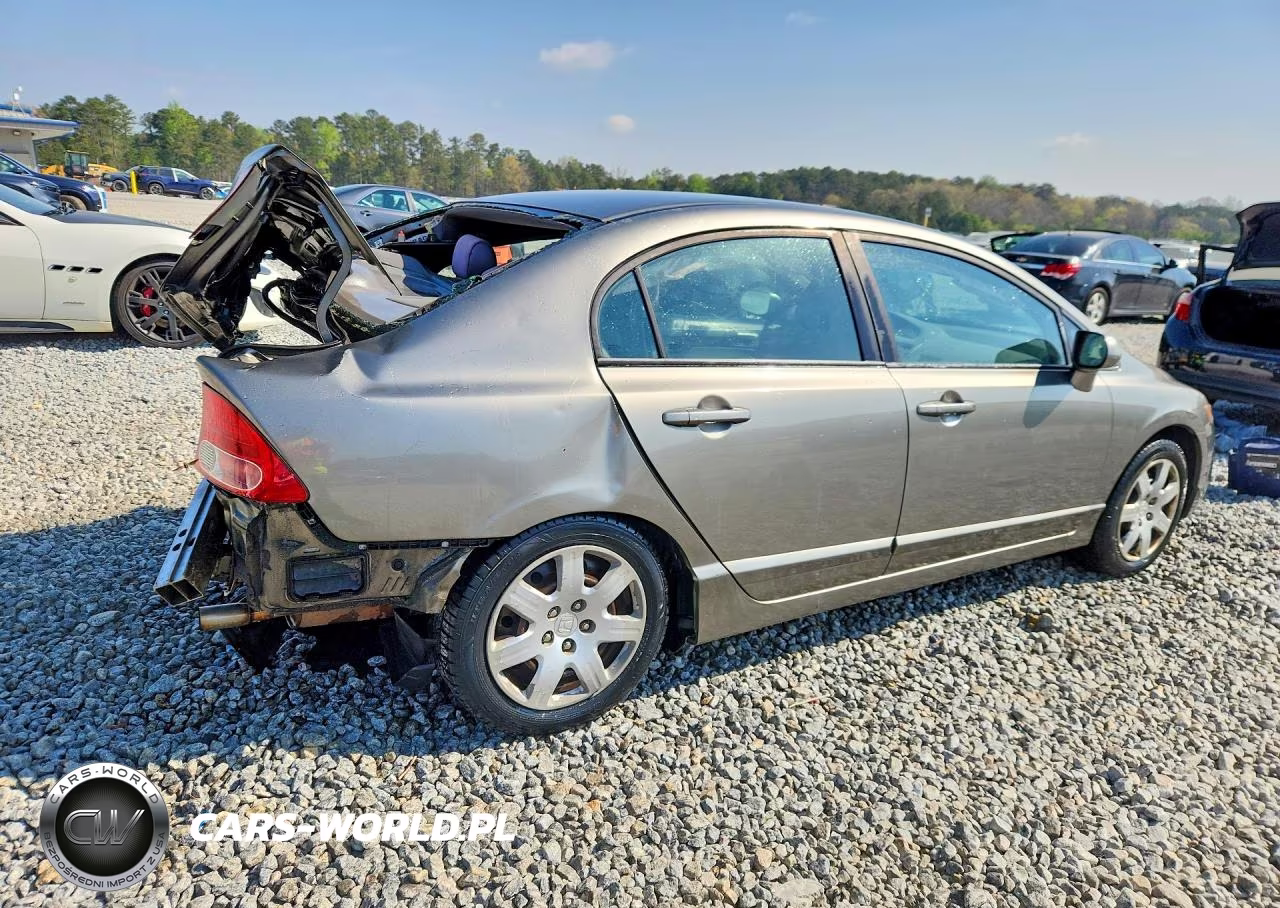 2007 Honda Civic Lx VIN:1HGFA16527L006621 - 3